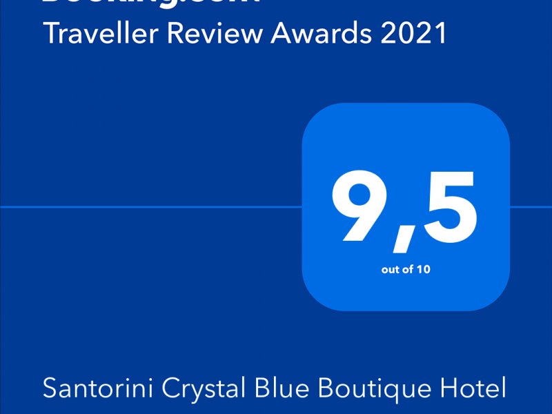 Another booking.com award - 2021